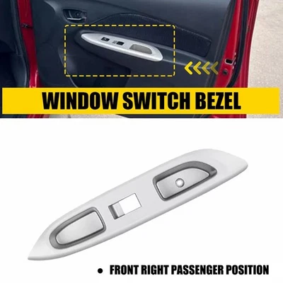 Bisel del panel de control del interruptor de la ventana delantera derecha para Toyota Yaris 2007-2010 Foto 1 de 4