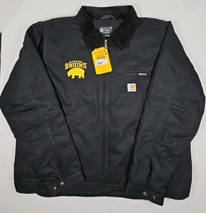 Carhartt Detroit Duck Canvas Blanket-Lined Jacket Relaxed Fit 2XL Black Neu mit Etikett - Bild 1 von 13