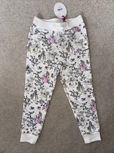 Janie And Jack Disney Aurora Sweatpants Girls 5 NWT $46 - Picture 1 of 11