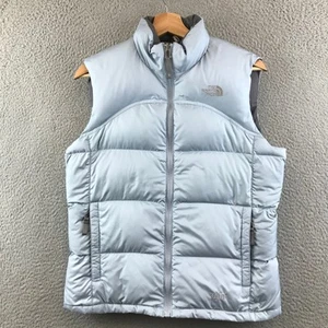The North Face Puffer Vest Girl L 700 Fill Goose Down Full Zip Outdoor - Picture 1 of 12