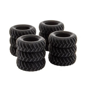 HO MICRO TRAINS Large Construction Vehicles Tires   4 pack - Picture 1 of 1
