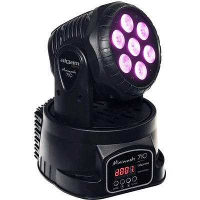 Algam Lighting MINIWASH710 Cabezal Móvil Lavado 7 LED x10W RGBW | Nuevo - Imagen 1 de 4
