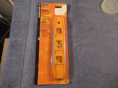 Magnetic Level 9" Johnson Aluminum Made in USA Tool Plumbing Carpenter Handyman - Image 1 of 4
