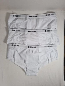 Rooxs® Damen Hipsterhöschen (3er-Pack) - perfekte Passform - 95% Baumwolle - weiß - Bild 1 von 3