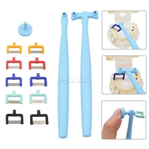 Kit de reducción de esmalte interproximal tiras de pulido de ortodoncia dental sierra - Imagen 1 de 4