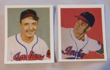 1988 CCC 1949 Bowman Reprints Cleveland Indians Baseball Card Pick one