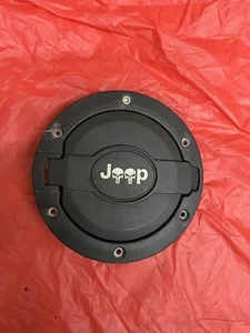 Jeep Jk Jku Gas cover Jeep Skulls - Picture 1 of 3