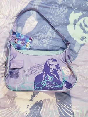 Disney Hannah Montana Miley Cyrus Saco de Dormir 30x67 y Bolso de Mano Multicolor 2008 Foto 1 de 4