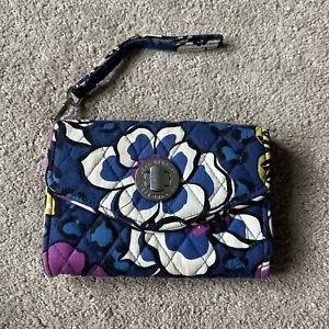 Vera Bradley Your Turn Smartphone Wristlet Wallet AFRICAN VIOLET - Picture 1 of 5