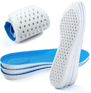 XINIFOOT 3 Pairs Breathable Shock Absorption Sport Shoe Insoles for Men&Women El - Picture 1 of 7