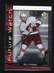BILL THOMAS 2006/07 06/07 SP AUTHENTIC LIMITED ROOKIE #014/100 (BV=$15) AG2859