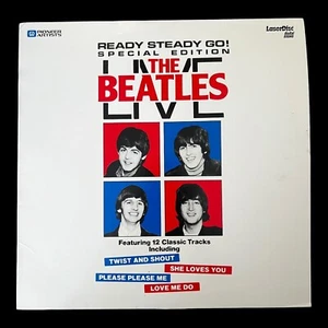THE BEATLES LIVE  - READY STEADY GO! Special Edition Laserdisc LD  [PA-95-553] - Picture 1 of 2