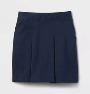 CAT & Jack *2 PACK* School Uniform Girls Navy Blue Pleated Skort 6 / 6X - NWT - Picture 1 of 3