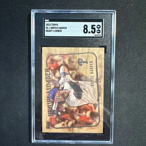 Bryce Harper 2023 Topps Series One Heavy Lumber SSP HL-1 Phillies SGC 8.5 RARE - Picture 1 of 2