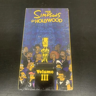 The Simpsons Go Hollywood Volume 3 VHS Tape (1999) - Image 1 of 4