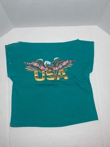 Diverse Holoubek Harley Davidson aquablaue Shirts 1982 - Bild 1 von 5