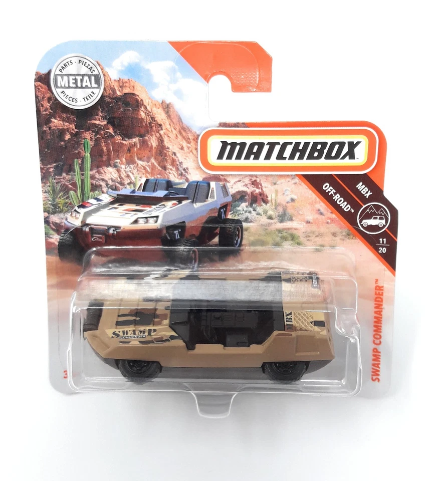 Matchbox MBX Superfast 2018 n. 98 Swamp Commander scheda blister corta - Immagine 1 di 1