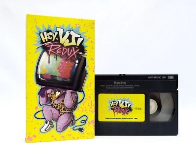Music Videos Hey VJ! Redux Mix VHS Tape MTV 1979 to 2023 Rock Pop Hip Hop - Image 1 of 4