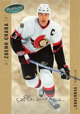 2005-06 Parkhurst Facsimile Auto Parallel #341 Zdeno Chara /100