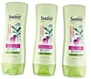 Suave Professionals Black Raspberry+White Tea Color Care Conditioner 3 X 12.6oz - Picture 1 of 4