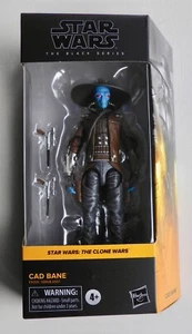 STAR WARS NEW BLACK SERIES 6" INCH THE CLONE WARS CAD BANE 06 MISB FIGURE TCW - Picture 1 of 4