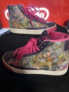 nike floral high tops