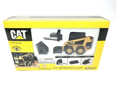 Caterpillar Cat 226 Skid-Steer Loader - Norscot 1:32 Scale Model #55036 New - Image 1 of 4