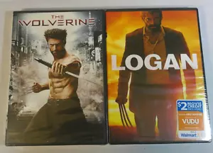 Logan & The Wolverine 2 Movie Lot (DVD, 2013, 2017) Hugh Jackman - New / Sealed - Picture 1 of 2