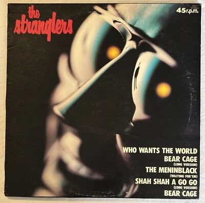THE STRANGLERS -Who Wants The World/Bear Cage- Rare Japanese 12” EP +Pic Sleeve - Изображение 1 из 4