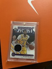 2020-21 Donruss Anthony Davis Jersey Series JS-ADV Game Worn LA Lakers