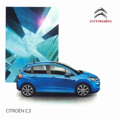 Catalogue Brochure Citroën C3 11/2015 Suisse en français - Photo 1/2
