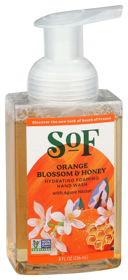 South Of France  Hand Soap Foaming Orange Blossom Honey 8 Oz - Image 1 of 1
