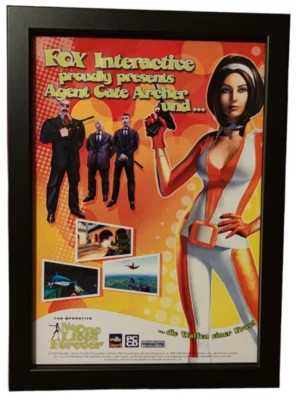 ✅No One Lives Forever: The Opera✅Werbung, Werbeblatt, Poster, Ad Framed✅Gerahmt✅ - Bild 1 von 4