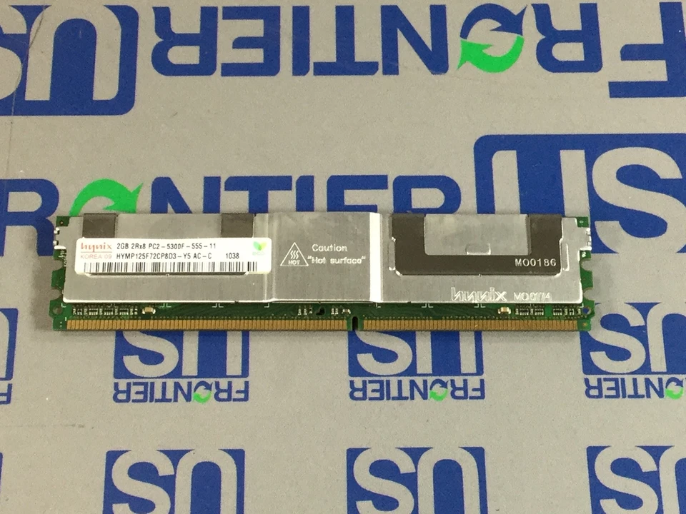 HYNIX 2GB DDR2-5300F DIMM HYMP125F72CP8D3-Y5 - Image 1 of 1