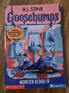 RL Stine Gänsehaut Buch 62 Monsterblut IV Serie 1. Auflage Horror Lesezeichen - Bild 1 von 11