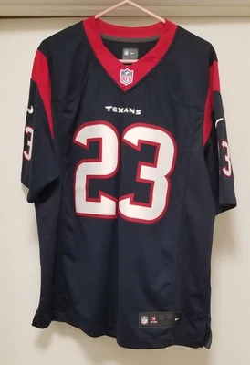 Camiseta de los jugadores de la NFL en el campo L Houston Texans #23 rb Arian Foster Foto 1 de 4
