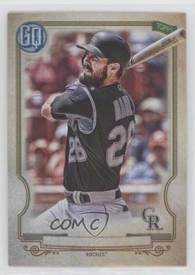 Placa de identificación faltante Topps Gypsy Queen 2020 David Dahl #75 Foto 1 de 2