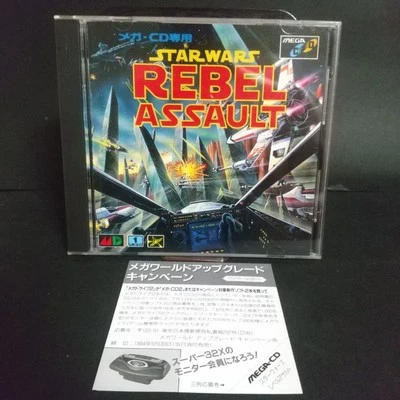 Mega Drive Victor Entertainment Star Wars Level Assault MCD - Image 1 of 4