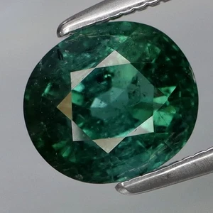 ¡Color encantador de 2,09 quilates y brillo completo! Turmalina azul natural Mozambique - Imagen 1 de 4