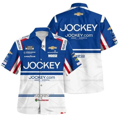 Ross Chastain Nascar 2022 Racing Jockey Uniform Hawaiian Shirt - Image 1 of 4