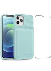 Akku Hülle für iPhone 12/12 Pro,[2025 Aufgerüstet] 10800mAh Ultra-Slim - Bild 1 von 7