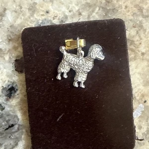 Sterling Silver Poodle Charm by Rembrandt - Picture 1 of 4