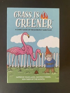 Game Blue Star Press: Grass Is Greener A Card Game Of Neighborly Sabotage 13+ - Picture 1 of 14