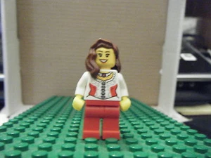 LEGO HOLIDAY WEIBLICHE WEISSE SPITZENBLUSE - NEU - Bild 1 von 2