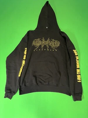 Sudadera con Capucha Vintage Heavy Metal Rock Demon Gráfico Banda Negra Talla L M Foto 1 de 2