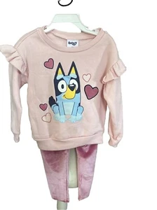 Bluey Toddler Girls 2 Piece Outfit Size 3T - Picture 1 of 3