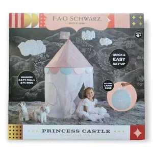 FAO Schwarz Princess Castle Royal Play Tent - Picture 1 of 1