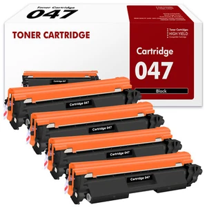 Black 047 Toner for Canon 047 imageCLASS MF112 MF110 LBP110 LBP112 LBP113w LOT - Imagen 1 de 11