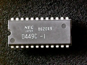 UPD449C-1 - NEC CMOS SRAM, 2KX8Bit, 250ns, D449C D449C-1 D449C1 (DIP-24) GENUINE - Picture 1 of 1