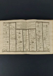 Newmarket to Wells & Bury St. Edmunds Road Map, Thomas Gardner 1719 Original - Picture 1 of 1